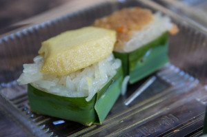 Thai snacks - Khao Neow Sang Kaya