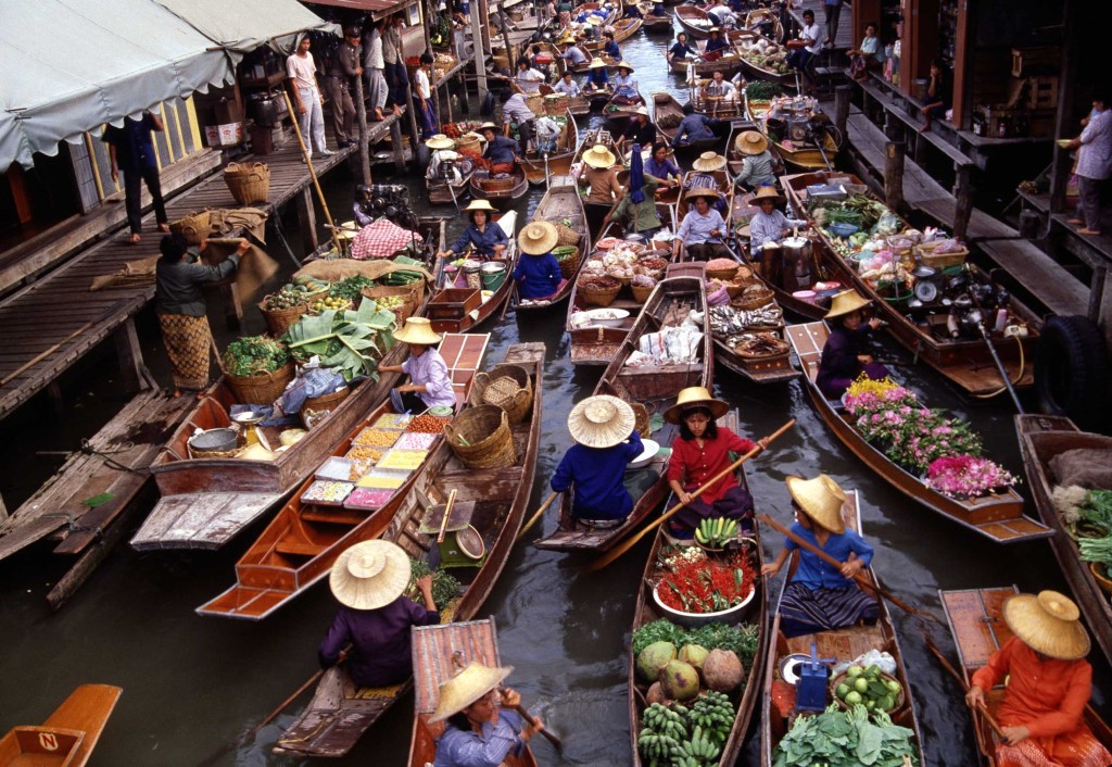 Damnoen Saduak floating market - photo by Thailand Forum