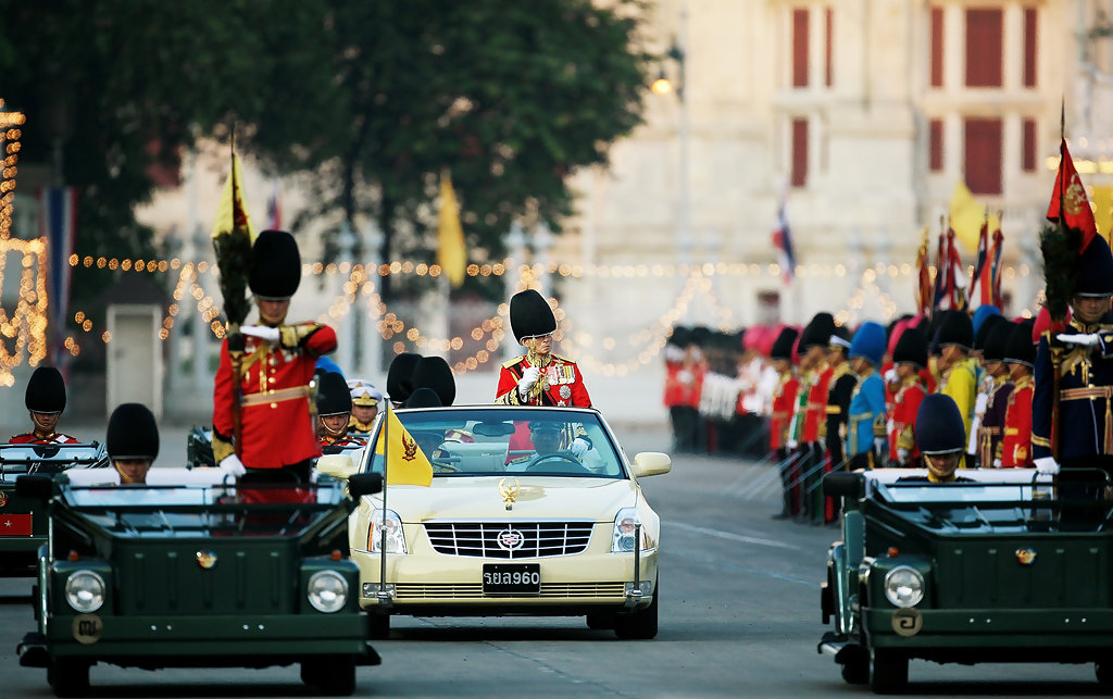 Trooping of the Colour in Bangkok - photo by That Hartford Guy