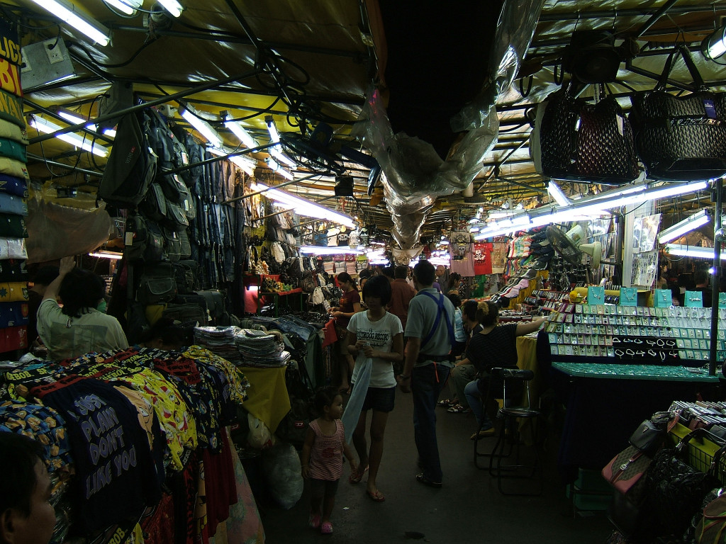 Patpong night market in Bangkok, Thailand - photo by Shankar S.