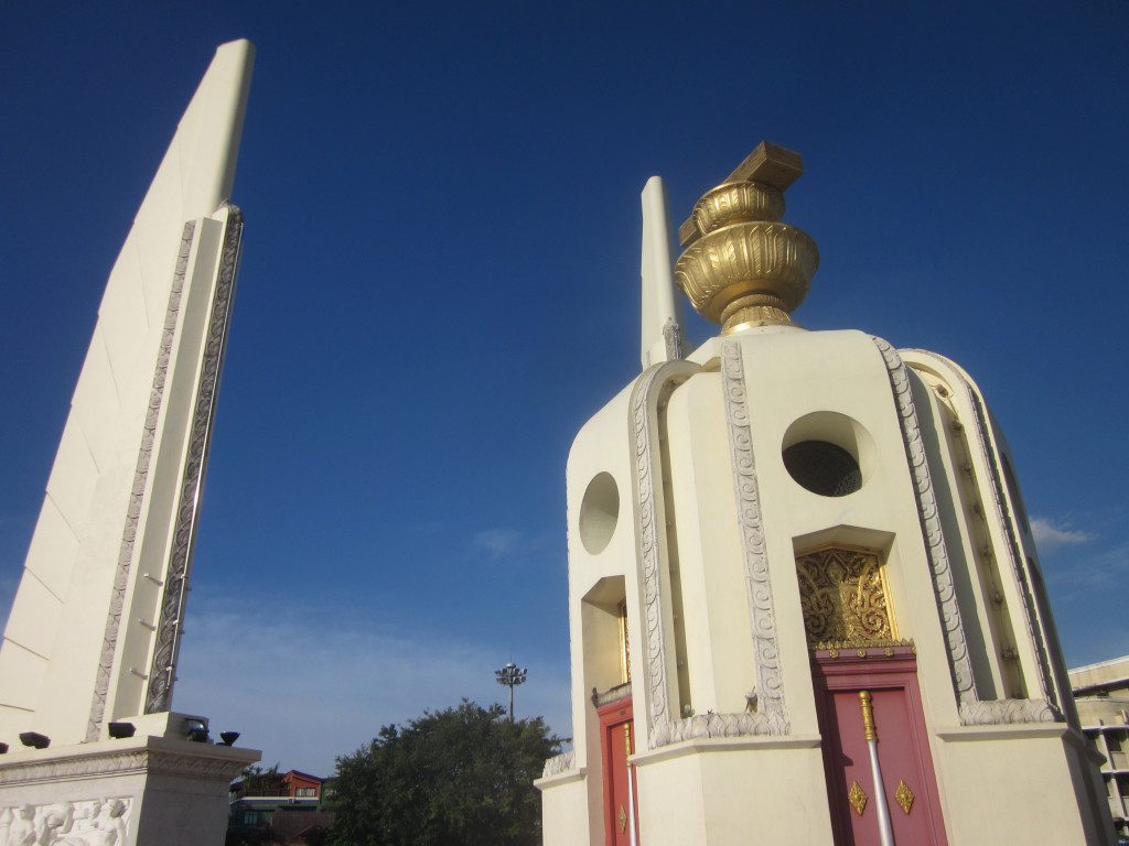 Democracy Monument in Bangkok - photo by Chris Wotton