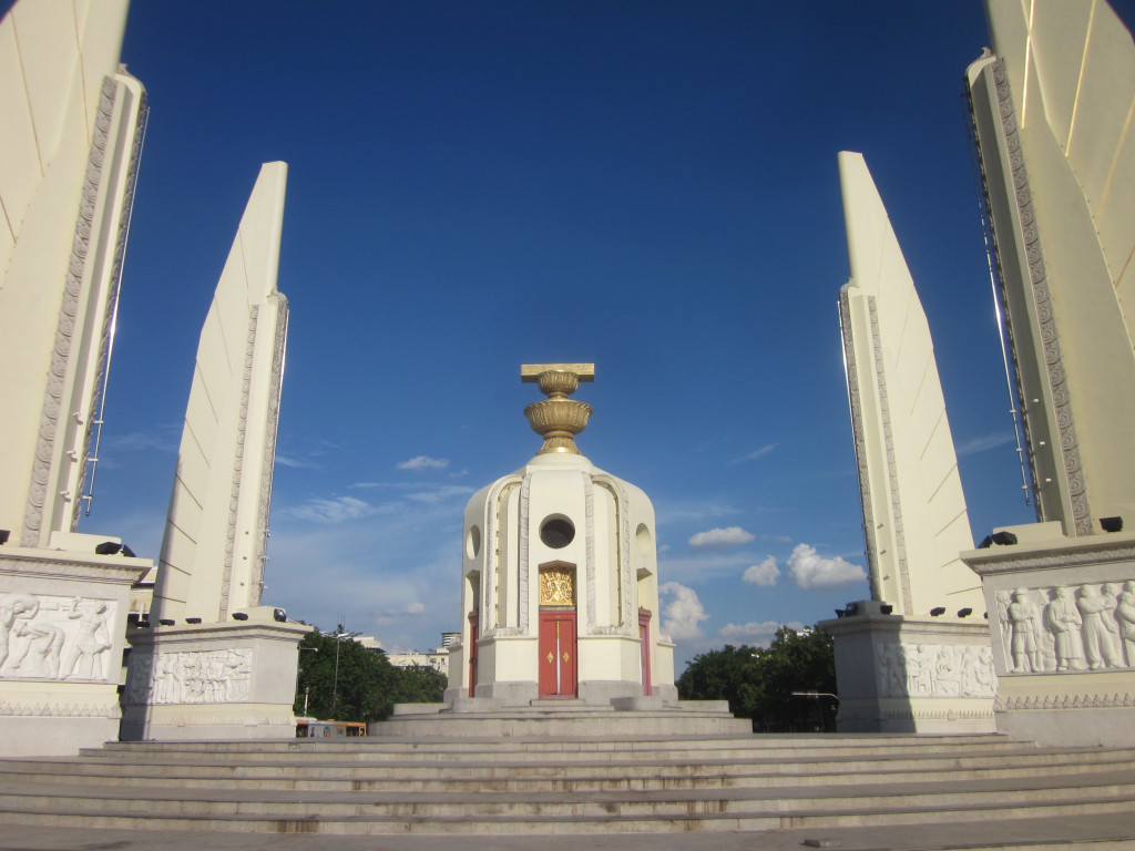 Democracy Monument in Bangkok - photo by Chris Wotton