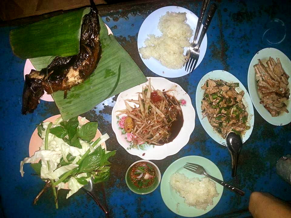 Somtum papaya salad and other northeastern Thai food in Bangkok - photo by Chris Wotton