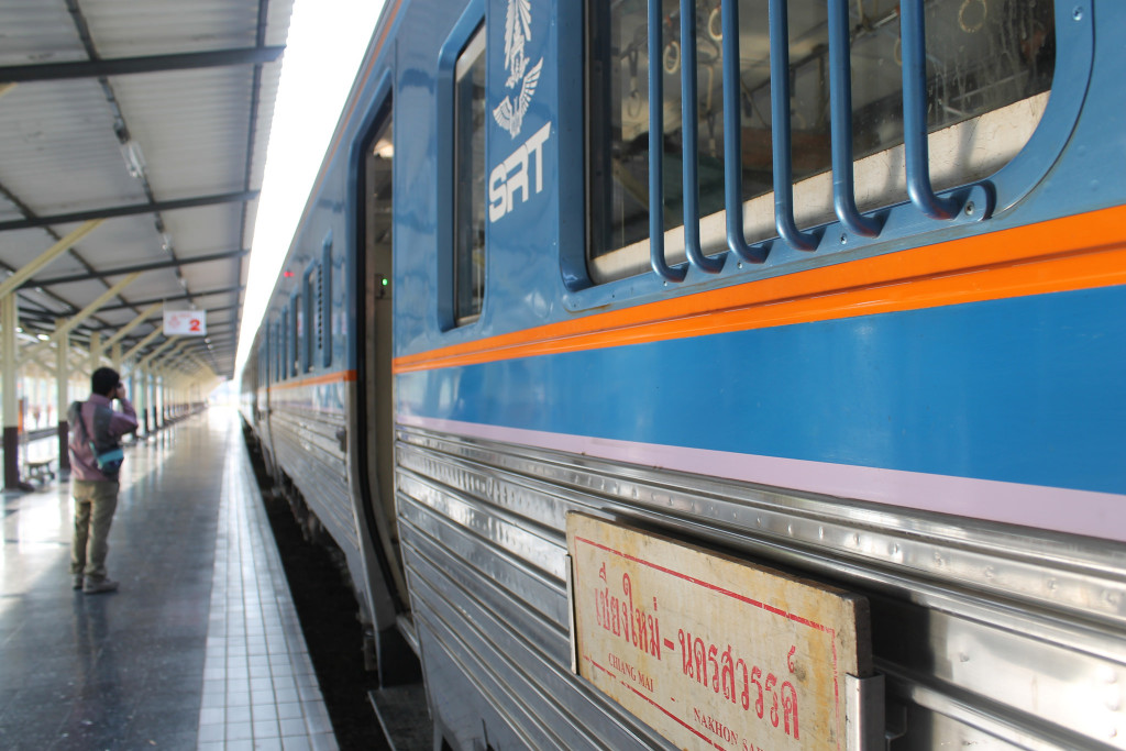 Chiang Mai train in Thailand - photo by Connie Ma