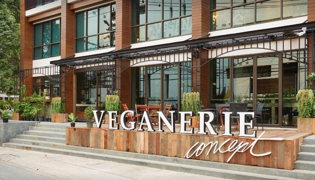 Veganerie vegan restaurant in Bangkok, Thailand - photo by Veganerie