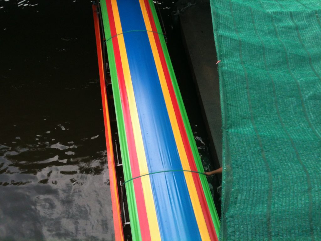 Taling Chan floating market in Bangkok, Thailand - photo by Chris Wotton