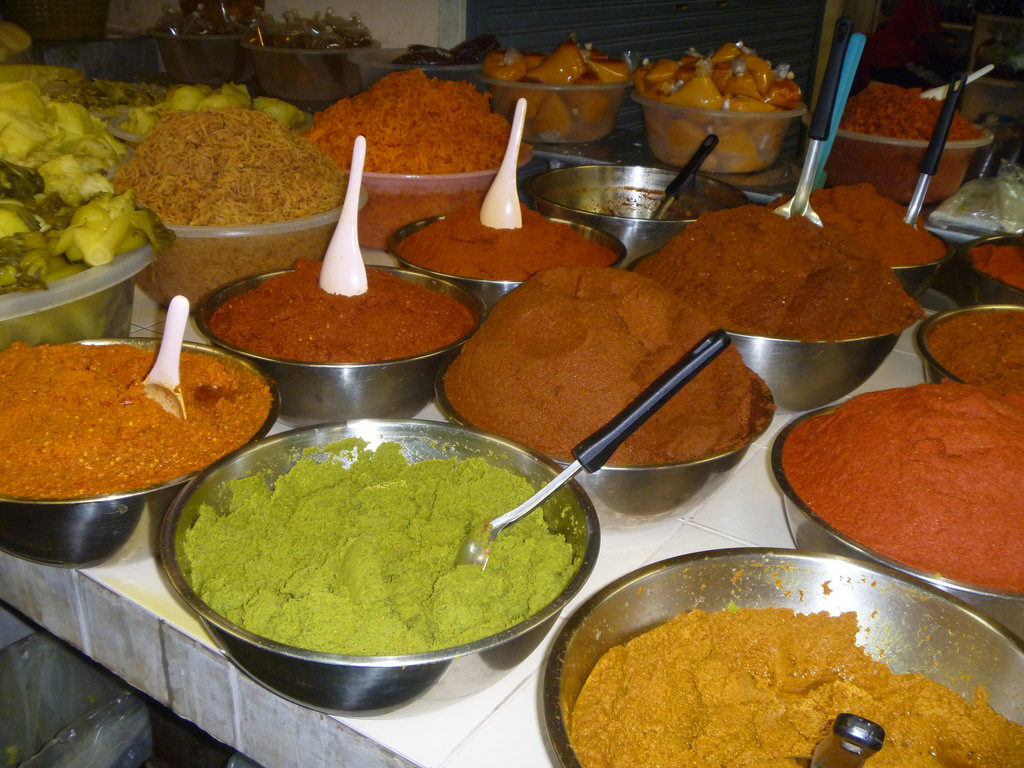 Curry pastes in Phuket, Thailand - photo by Ryan Snyder