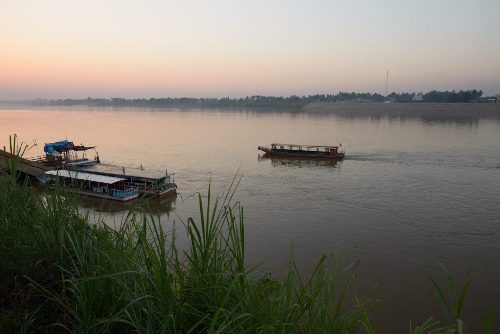 The Mekong River in Nong Khai, Thailand - photo by snotch