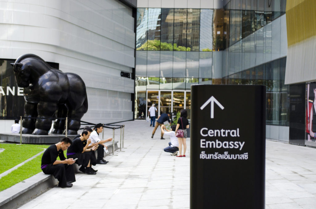 Central Embassy shopping centre mall in Bangkok, Thailand - photo by nonth!!!