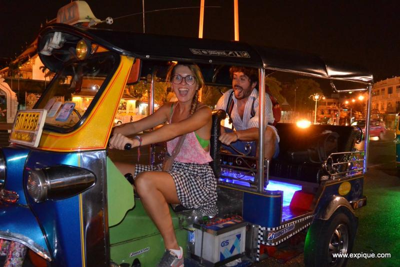 Bangkok Night Lights tuk tuk tour in Bangkok, Thailand, by Expique - photo by Expique