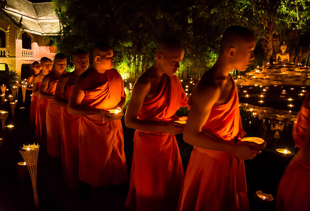 Makha Bucha Day in Thailand - photo by John Shedrick