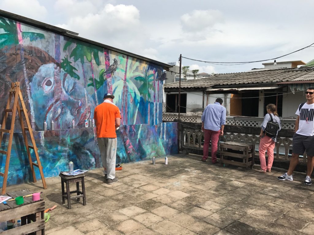 Cho Why art gallery on Soi Nana in Chinatown, Bangkok, Thailand - photo by Chris Wotton