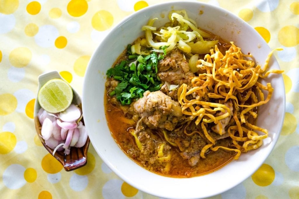 Enjoy Khao Soi in Chiang Mai