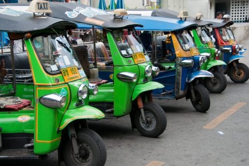 Tuk Tuks in Bangkok