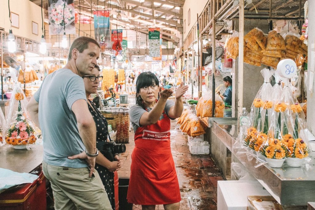 Market Tour as part of cooking class