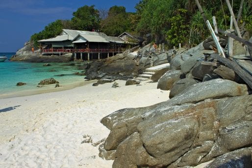 Koh Raya island off Phuket, Thailand