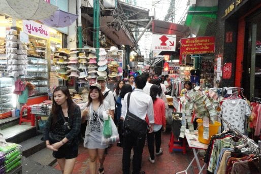 Sampeng Lane in Chinatown