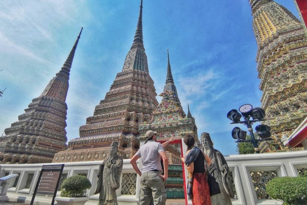 Visit Wat Arun on Bangkok by Day Tour