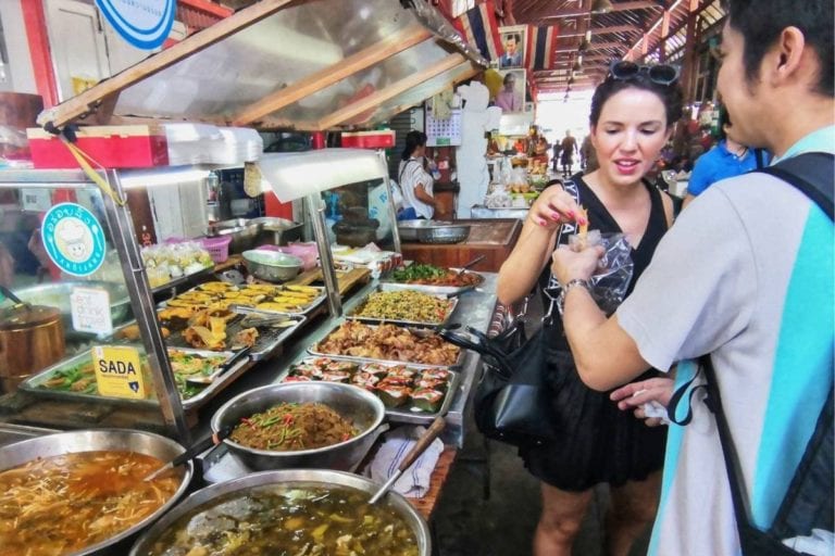 Nang Leaong Market on Bangkok by Day Tour