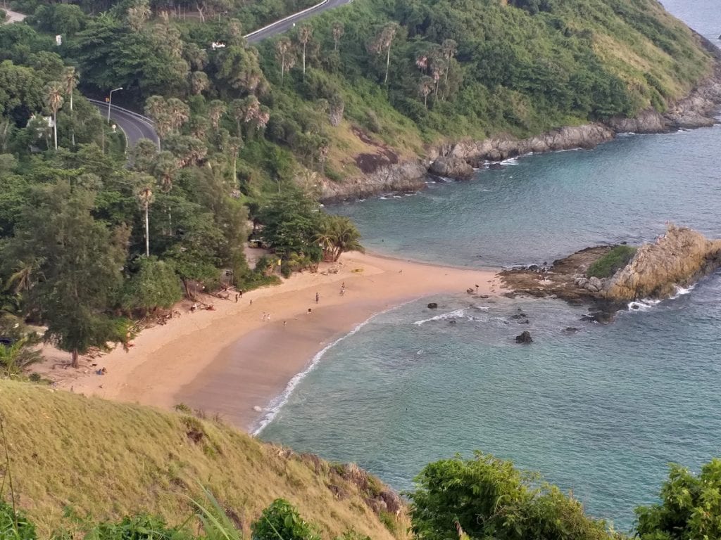 Ya Nui Beach as seen from viewpoint