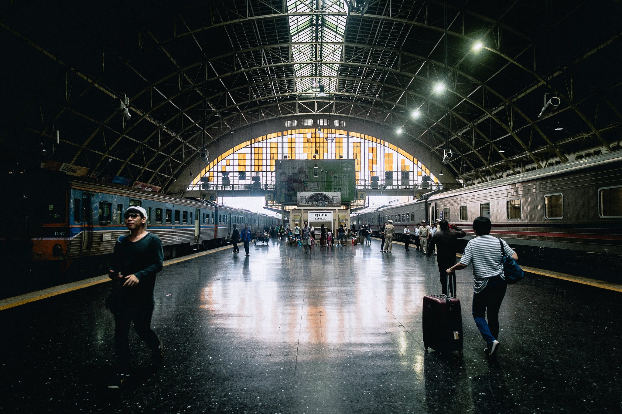 Hua Lamphong railway station by DreamWP