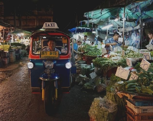 evening food tour bangkok