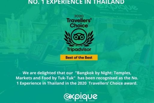 Number 1 experience in Thailand