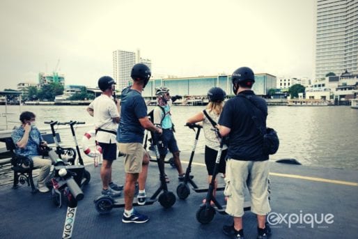 Explore Bangkok on an eScooter Tour