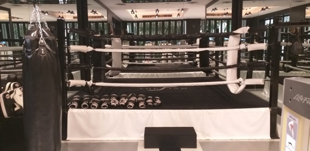 Boxing ring at The Siam