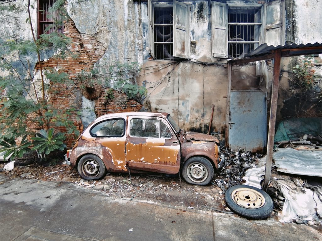Little Rusty Fiat 500