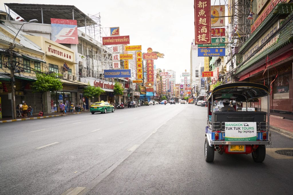 Tuk Tuk in Chinatown