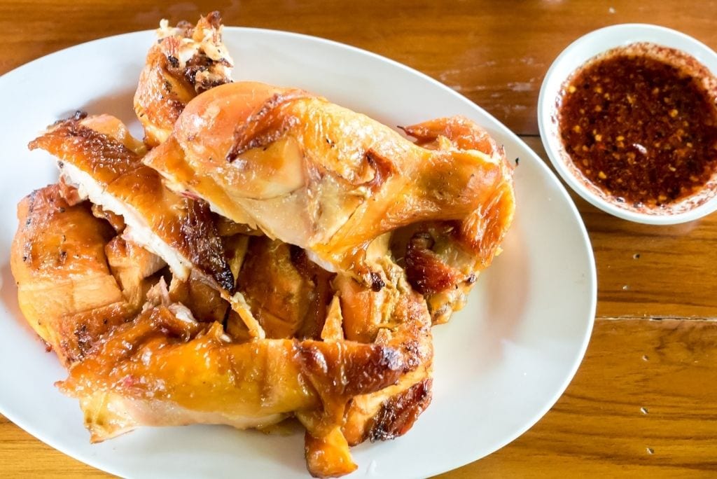 Gai Yai or grilled Chicken is Isaan comfort food!