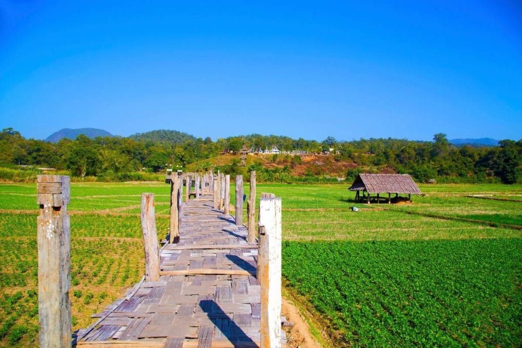 Su Tong Pae bamboo bridge