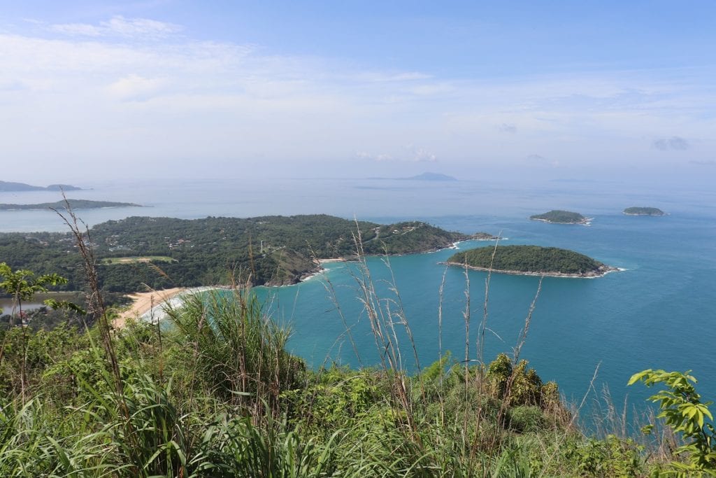 View from Black Rock Viewpoint in Phuket