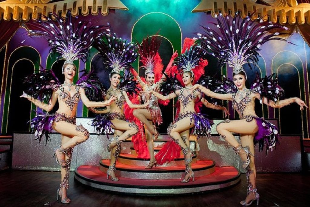 Dancers at Simon's Cabaret in Phuket