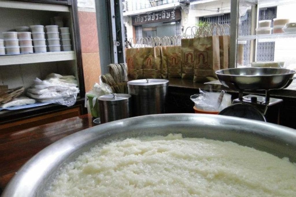 Sticky Rice at Kor Panich