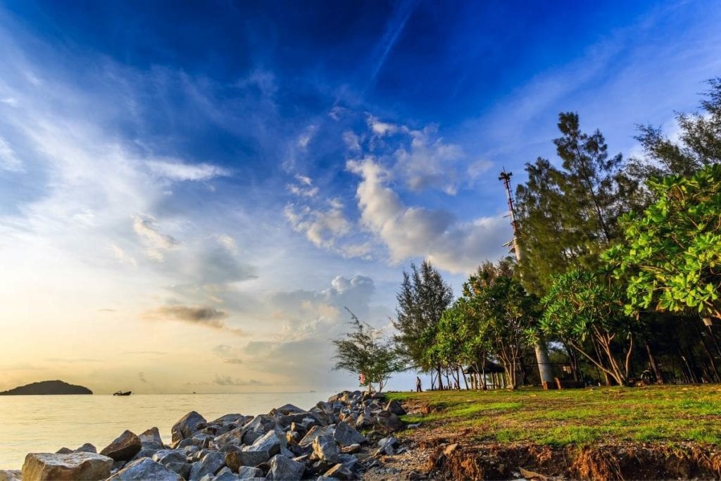 Sunrise at Saphan Hin near Phuket Town