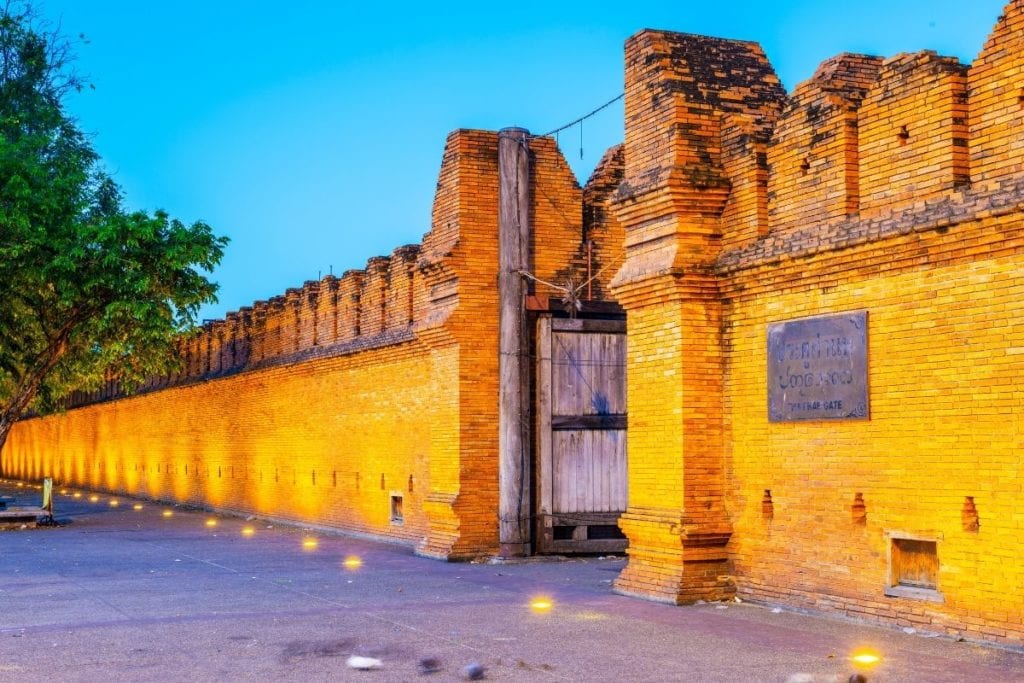 Tha Phae Gate at Chiang Mai Old City