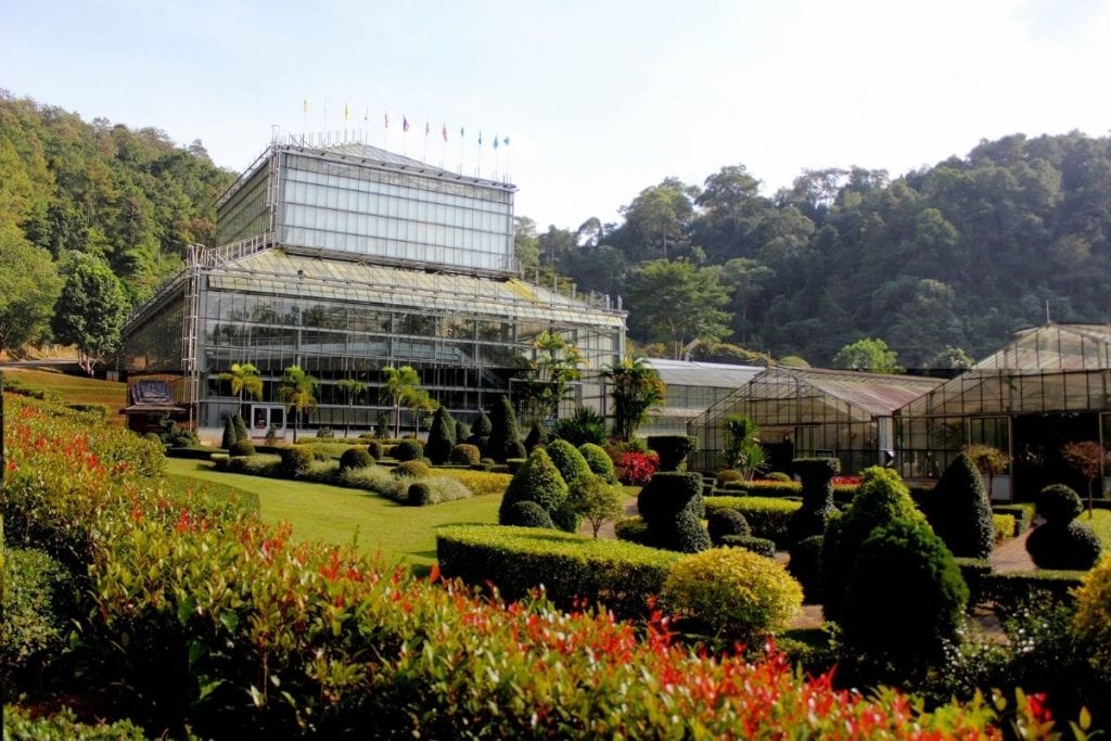 Greemhouse at Queen Sirikit Botanical Gardens