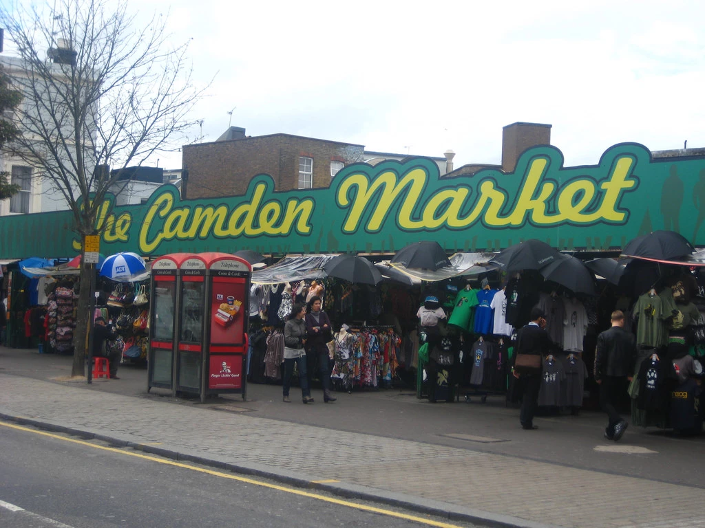 Camden Market in London