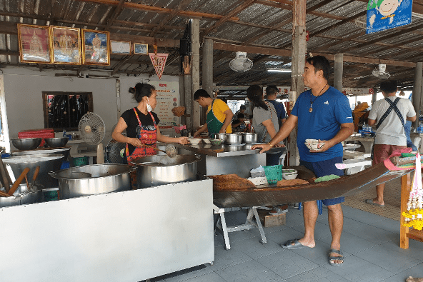 Boat Noodles in Ayutthaya